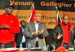 Picture: Suspended COSATU Secretary General Zwelizima Vavi, Jacob Zuma and COSATU President Sdumo Dlamini courtesy GovernmentZA/flickr.