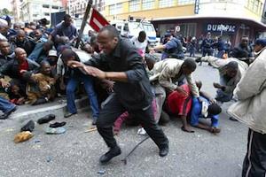 Picture: Police attack protestors courtesy dblackadder/Flickr.