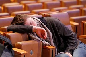 Picture: Asleep at COP18 courtesy Arend Kuester/Flickr