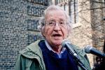 Picture: Noam Chomsky (April 2011) courtesy Andrew Rusk/WikiMedia Commons.