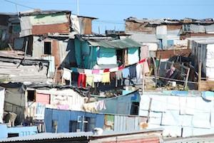 Picture: A South African shack settlement in an urban area courtesy jason&molly/Flickr.