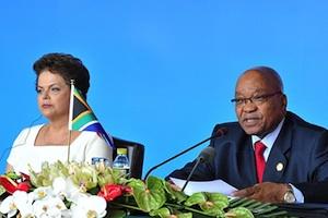 Picture: Brazilian President Dilma Rousseff and SA