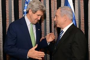Picture: U.S. Secretary of State John Kerry and Israeli Prime Minister Benjamin Netanyahu courtesy U.S. Department of State/Wikimedia Commons.