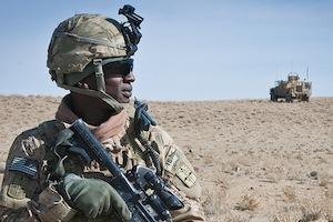 Picture: An American soldier in Afghanistan courtesy DVIDSHUB/Flickr.