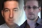 Picture: Glenn Greenwald and Edward Snowden