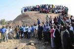 Picture: Miners at the site of the Marikana massacre courtesy Socialist Worker UK.