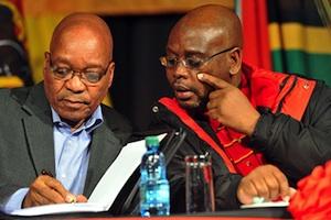 Picture: President Jacob Zuma and COSATU President Sdumo Dlamini courtesy GoverntmentZA/Flickr.