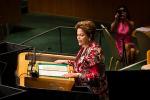 Picture: Brazilian President Dilma Vana Rousseff at the 67th General Assembly of the United Nations, UN Headquarters, New York courtesy UNIC/John Gillespie.