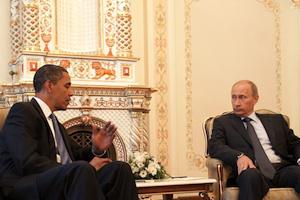 Picture: U.S. President Barack Obama and Russian President Vladimir Putin courtesy Wikimedia Commons.