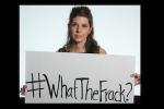 Picture: Academy Award-winning actress Marisa Tomei asks, "What the Frack?" courtesy foodandwaterwatch.org