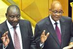 Picture: Deputy President Cyril Ramaphosa and President Jacob Zuma courtesy GCIS/flickr