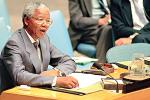 Picture: President Nelson Mandela at the United Nations (UN) in New York courtesy Milton Grant/UN