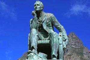 Picture: Statue of Cecil John Rhodes at University of Cape Town courtesy Danie van der Merwe/flickr