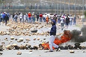Picture: Protest in the Western Cape
