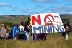 Picture: Anti-Mining Protestors in Xolobeni courtesy United Front